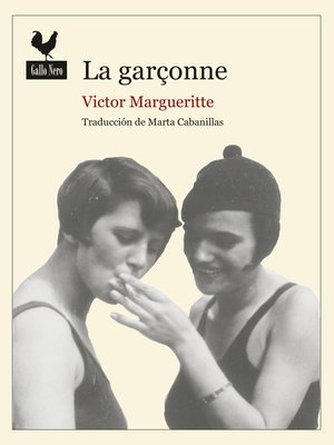 cover image of La Garçonne